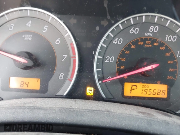 2010 Toyota Corolla with VIN 2T1BU4EE3AC409741, listed as a IAAI auction lot 42544497 with 195,688 mi miles and . Bid and sale history available at DreamBid. Image 7.
