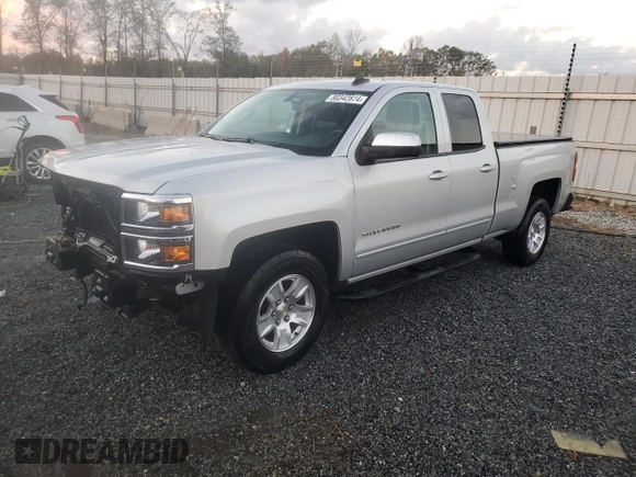 2015 Chevrolet Silverado 1500 LT with VIN 1GCRCREC1FZ431764, listed as a Copart auction lot 80342874 with 143,658 mi miles and Salvage Title. Bid and sale history available at DreamBid. Image 1.