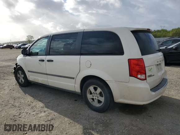 2011 Dodge Grand Caravan Cargo with VIN 2D4RN1AG7BR654791, listed as a Copart auction lot 50679585 with 186,072 mi miles and Salvage Title. Bid and sale history available at carsss.com. Image 2.