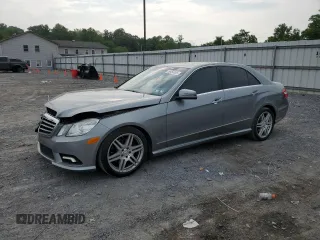2011 Mercedes-Benz E 350 Luxury with VIN WDDHF5GBXBA293513, listed as a Copart auction lot 59454865 with 144,755 mi miles and Salvage title. Bid and sale history available at DreamBid. Image 1.