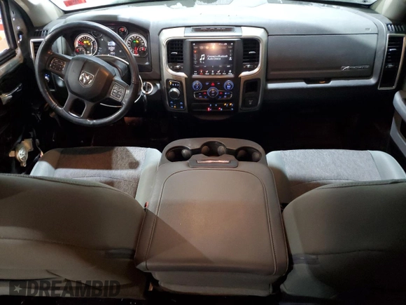 2018 Ram 1500 Big Horn with VIN 1C6RR7LT0JS281340, listed as a Copart auction lot 41805225 with 76,259 mi miles and Salvage Title. Bid and sale history available at carsss.com. Image 8.