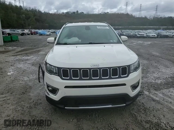 2019 Jeep Compass Limited with VIN 3C4NJCCB5KT660039, listed as a Copart auction lot 51633925 with 81,987 mi miles and Salvage title. Bid and sale history available at DreamBid. Image 14.