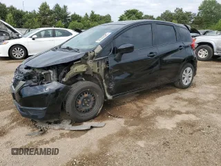 2017 Nissan Note SV with VIN 3N1CE2CP9HL377074, listed as a Copart auction lot 59103325 with 52,299 mi miles and Salvage title. Bid and sale history available at DreamBid. Image 1.