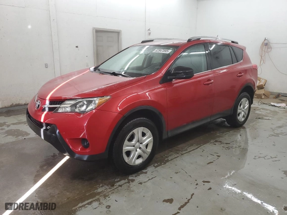 2015 Toyota RAV4 LE with VIN 2T3BFREV9FW244718, listed as a Copart auction lot 52947895 with 182,755 mi miles and Salvage Title. Bid and sale history available at carsss.com. Image 1.
