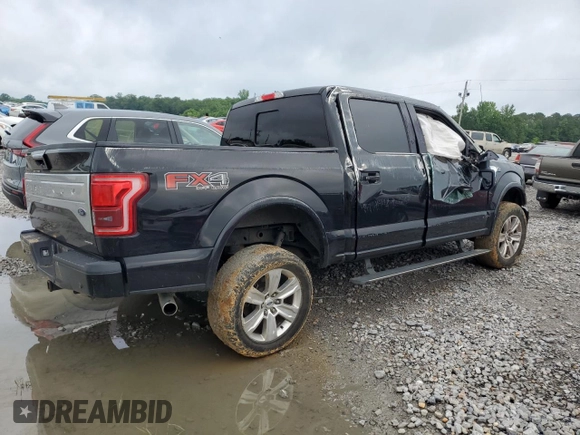 2016 Ford F-150 XLT z VIN 1FTEW1EF0GFB69594, wystawiony jako Copart lot #57850475 z przebiegiem Nie podano mil oraz Szkoda całkowita • Salvage title. Historia ofert i sprzedaży dostępna na DreamBid. Obrazek 3.