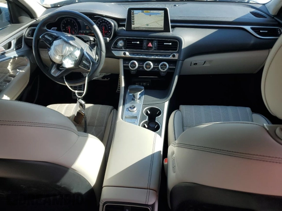2019 Genesis G70 Advanced with VIN KMTG34LE3KU039652, listed as a Copart auction lot 51815815 with 44,403 mi miles and Salvage Title. Bid and sale history available at DreamBid. Image 8.