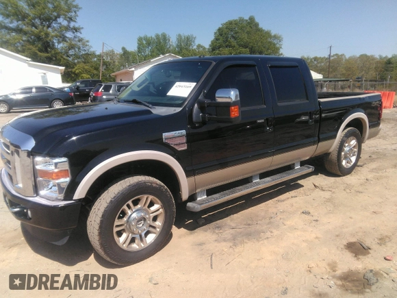 2010 Ford Super Duty F-250 SRW XL with VIN 1FTSW2BR7AEA09135, listed as a IAAI auction lot 42043169 with 185,144 mi miles. Bid and sale history available at carsss.com. Image 2.
