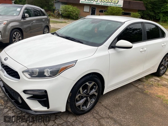 2019 Kia Forte LXS with VIN 3KPF24AD9KE122640, listed as a Copart auction lot 59232695 with 158,160 mi miles and Clean title. Bid and sale history available at DreamBid. Image 2.