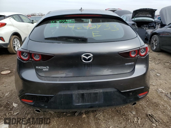 2020 Mazda Mazda3 Hatchback Preferred Package with VIN JM1BPBMM2L1158822, listed as a Copart auction lot 44642933 with 23,504 mi miles. Bid and sale history available at carsss.com. Image 6.