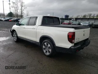 2019 Honda Ridgeline RTL-T with VIN 5FPYK3F63KB006493, listed as a Copart auction lot 43466445 with 51,021 mi miles and Salvage title. Bid and sale history available at DreamBid. Image 2.