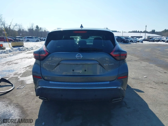 2020 Nissan Murano SV with VIN 5N1AZ2BS3LN100956, listed as a IAAI auction lot 41633618 with 84,375 mi miles. Bid and sale history available at carsss.com. Image 16.
