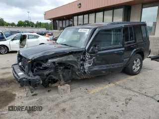 2008 Jeep Commander Sport with VIN 1J8HG48N88C182751, listed as a Copart auction lot 65712444 with 122,369 mi miles and Salvage Title. Bid and sale history available at carsss.com. Image 1.