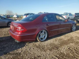 2005 Mercedes-Benz E-Class 5.5L AMG with VIN WDBUF76J25A740142, listed as a Copart auction lot 46810995 with 0 mi miles and Salvage Title. Bid and sale history available at carsss.com. Image 3.