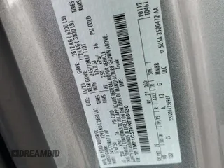 2023 Ford F-150 XL with VIN 1FTMF1C57PKF86630, listed as a Copart auction lot 59172785 with 14,840 mi miles and Salvage title. Bid and sale history available at DreamBid. Image 12.