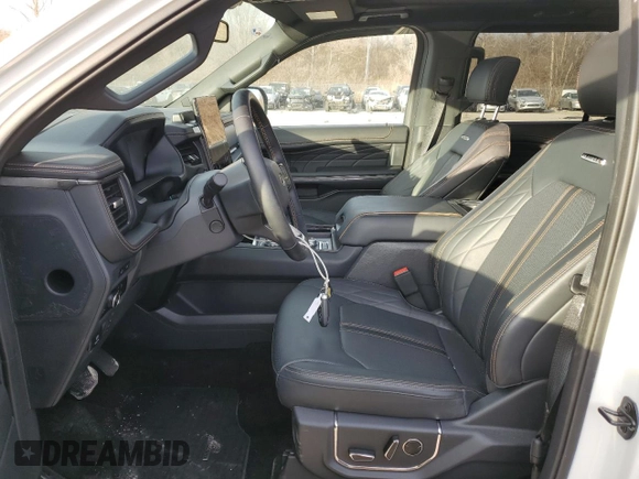 2023 Ford Expedition Max Platinum with VIN 1FMJK1M87PEA27287, listed as a Copart auction lot 42148204 with 2,666 mi miles and Salvage title. Bid and sale history available at DreamBid. Image 7.