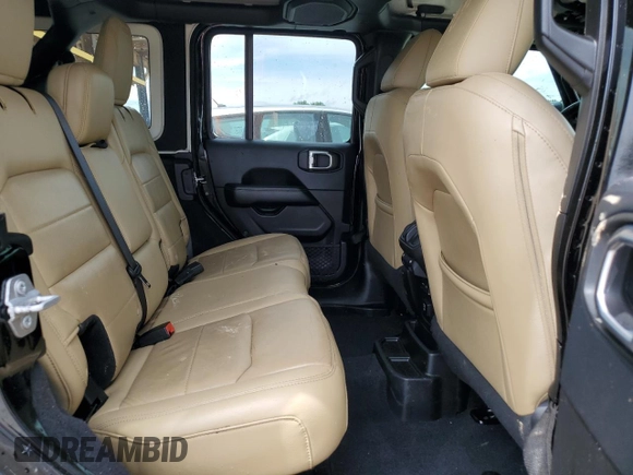 2018 Jeep Wrangler Unlimited Sahara with VIN 1C4HJXEG5JW211272, listed as a Copart auction lot 61765625 with 108,010 mi miles and Salvage title. Bid and sale history available at DreamBid. Image 11.