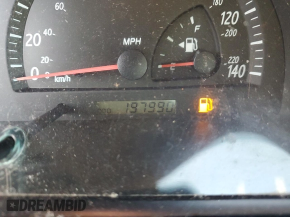 2004 Toyota Camry LE with VIN 4T1BE32K54U811927, listed as a Copart auction lot 80942704 with 197,990 mi miles and Clean title. Bid and sale history available at DreamBid. Image 9.