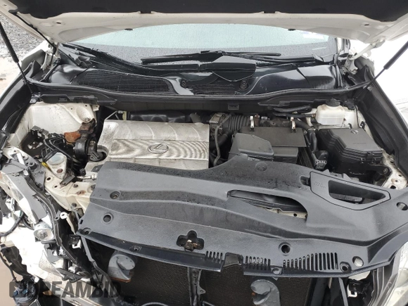 2011 Lexus RX 350 with VIN 2T2BK1BA0BC104605, listed as a Copart auction lot 56020495 with 139,877 mi miles and Salvage Title. Bid and sale history available at DreamBid. Image 12.