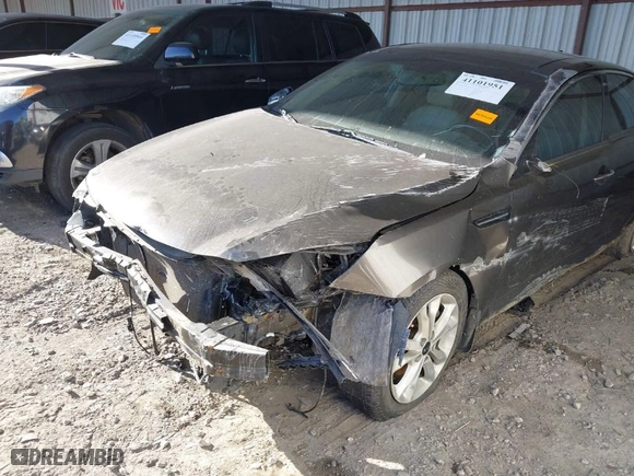 2011 Kia Optima EX with VIN KNAGN4A73B5168155, listed as a IAAI auction lot 41101951 with 149,142 mi miles. Bid and sale history available at carsss.com. Image 6.