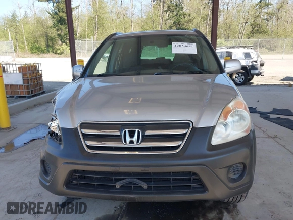 2005 Honda CR-V EX with VIN SHSRD788X5U323021, listed as a IAAI auction lot 42034641 with 154,206 mi miles. Bid and sale history available at carsss.com. Image 12.