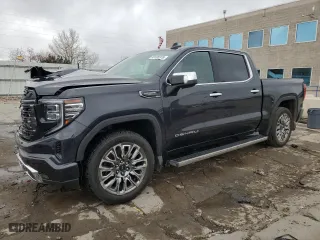 2023 GMC Sierra 1500 Denali Ultimate with VIN 1GTUUHEL3PZ281854, listed as a Copart auction lot 49105375 with 41,326 mi miles and Salvage Title. Bid and sale history available at carsss.com. Image 1.