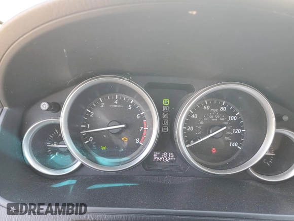 2015 Mazda CX-9 Touring with VIN JM3TB2CV0F0462911, listed as a Copart auction lot 56048625 with 174,732 mi miles and Salvage Title. Bid and sale history available at DreamBid. Image 9.