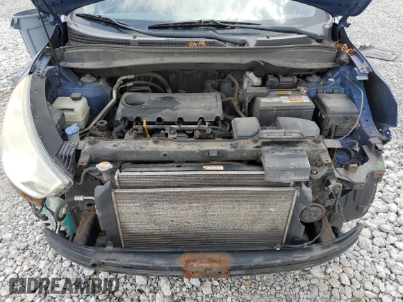 2010 Hyundai Tucson GLS with VIN KM8JU3AC9AU113714, listed as a Copart auction lot 55263765 with 193,175 mi miles and Salvage Title. Bid and sale history available at DreamBid. Image 12.
