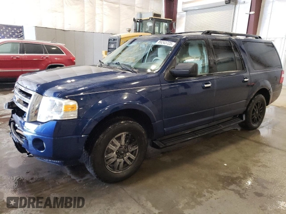 2011 Ford Expedition EL XLT with VIN 1FMJK1J5XBEF26510, listed as a Copart auction lot 89243725 with 188,044 mi miles and Clean Title. Bid and sale history available at carsss.com. Image 1.