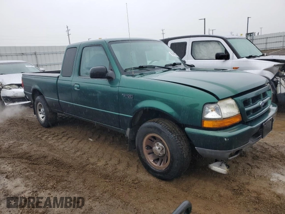 1999 Ford Ranger XLT with VIN 1FTYR14X7XPA76497, listed as a Copart auction lot 86358224 with 194,126 mi miles and Salvage Title. Bid and sale history available at DreamBid. Image 4.