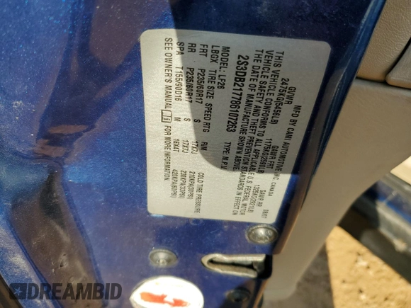 2008 Suzuki XL7 Premium z VIN 2S3DB217786107263, wystawiony jako Copart lot #78233064 z przebiegiem 212 223 mil mil oraz Szkoda całkowita • Salvage title. Historia ofert i sprzedaży dostępna na DreamBid. Obrazek 13.