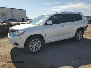 2010 Toyota Highlander with VIN JTEBW3EH0A2041947, listed as a Copart auction lot 62029355 with 150,226 mi miles and Salvage title. Bid and sale history available at DreamBid. Image 1.
