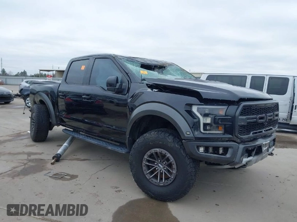 2020 Ford F-150 Raptor with VIN 1FTFW1RG9LFA37788, listed as a IAAI auction lot 41605774 with Not Provided miles and . Bid and sale history available at carsss.com. Image 1.