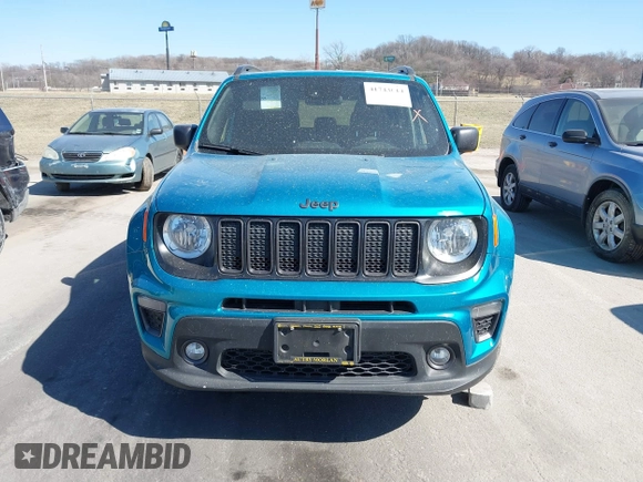 2021 Jeep Renegade Latitude z VIN ZACNJDBB1MPM77865, wystawiony jako IAAI lot #41743614 z przebiegiem 51 223 mil mil oraz . Historia ofert i sprzedaży dostępna na DreamBid. Obrazek 12.