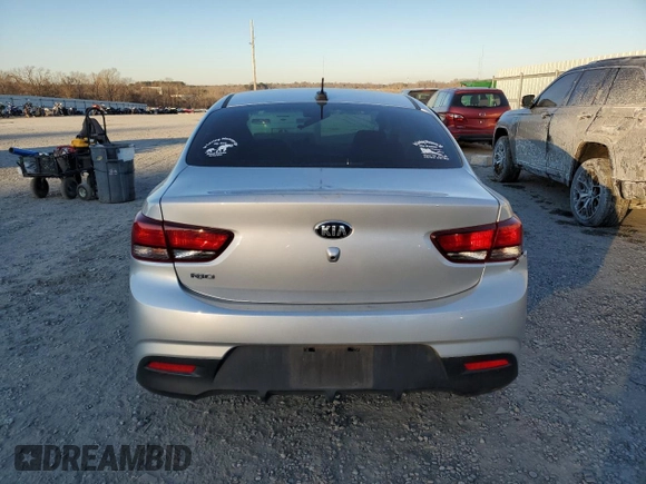 2020 Kia Rio LX with VIN 3KPA24AD2LE354038, listed as a Copart auction lot 42324825 with Not Provided miles and Salvage Title. Bid and sale history available at DreamBid. Image 6.