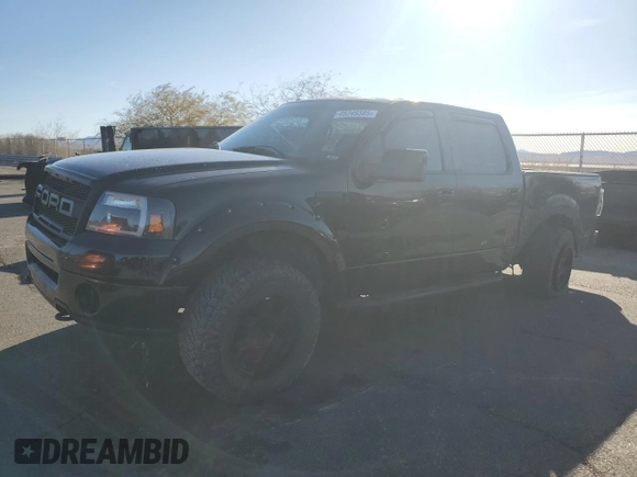 2007 Ford F-150 XLT with VIN 1FTPW14507KD00337, listed as a Copart auction lot 45249385 with 169,522 mi miles and Salvage Title. Bid and sale history available at carsss.com. Image 1.