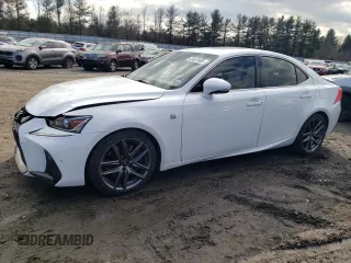 2020 Lexus IS with VIN JTHGA1D26L5101059, listed as a Copart auction lot 43457485 with 85,172 mi miles and Salvage Title. Bid and sale history available at carsss.com. Image 1.
