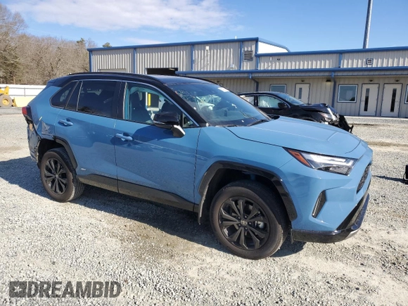 2024 Toyota RAV4 Hybrid XSE with VIN 4T3E6RFV1RU143396, listed as a Copart auction lot 88472855 with 21,868 mi miles and Salvage Title. Bid and sale history available at DreamBid. Image 4.