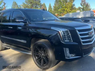 2018 Cadillac Escalade Premium Luxury with VIN 1GYS3CKJ5JR337262, listed as a Copart auction lot 76398094 with 75,425 mi miles and Clean Title. Bid and sale history available at carsss.com. Image 1.