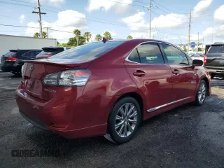 2010 Lexus HS 250h with VIN JTHBB1BA6A2001379, listed as a Copart auction lot 55507805 with 99,366 mi miles and Salvage Title. Bid and sale history available at DreamBid. Image 3.