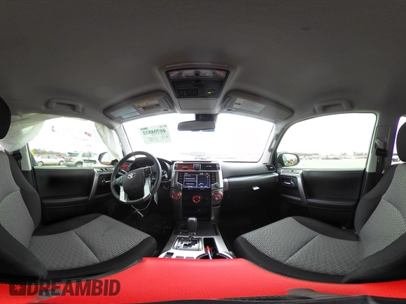 2024 Toyota 4Runner SR5 with VIN JTEEU5JR1R5312926, listed as a IAAI auction lot 41304373 with 2,396 mi miles and . Bid and sale history available at DreamBid. Image 18.