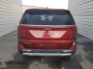 2023 Kia Carnival LX with VIN KNDNB4H35P6281919, listed as a Copart auction lot 76553584 with 0 mi miles and Salvage Title. Bid and sale history available at carsss.com. Image 6.