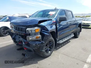 2021 Chevrolet Silverado 1500 Custom Trail Boss with VIN 3GCPYCEF0MG137222, listed as a IAAI auction lot 41906200 with 29,517 mi miles and . Bid and sale history available at DreamBid. Image 17.