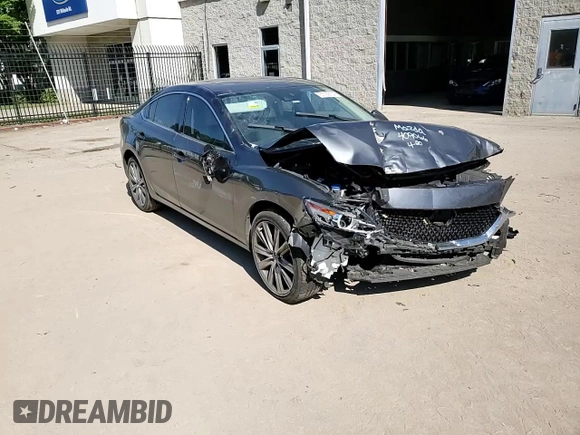 2021 Mazda 6 Grand Touring Reserve with VIN JM1GL1WY4M1618379, listed as a Copart auction lot 53128104 with 19,646 mi miles and Salvage Title. Bid and sale history available at DreamBid. Image 11.