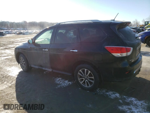 2015 Nissan Pathfinder SV with VIN 5N1AR2MM8FC714187, listed as a Copart auction lot 86588914 with 118,715 mi miles and Salvage Title. Bid and sale history available at carsss.com. Image 2.