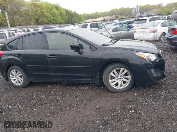 2016 Subaru Impreza Premium with VIN JF1GPAB63G8243112, listed as a IAAI auction lot 42194500 with Not provided miles and . Bid and sale history available at DreamBid. Image 12.