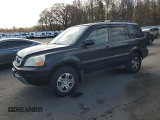 2003 Honda Pilot EX with VIN 2HKYF18463H605646, listed as a Copart auction lot 84738854 with 233,964 mi miles and Salvage Title. Bid and sale history available at DreamBid. Image 1.