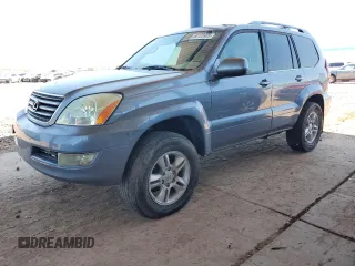 2006 Lexus GX 470 z VIN JTJBT20X960120748, wystawiony jako Copart lot #60102405 z przebiegiem 242 521 mil mil oraz Czysty tytuł • Clean title. Historia ofert i sprzedaży dostępna na DreamBid. Obrazek 1.