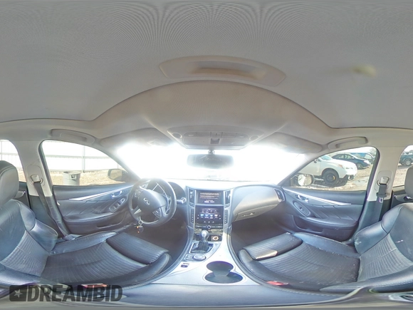 2016 Infiniti Q50 Red Sport 400 with VIN JN1FV7AR8GM451720, listed as a Copart auction lot 50495645 with 122,158 mi miles and Clean Title. Bid and sale history available at DreamBid. Image 12.