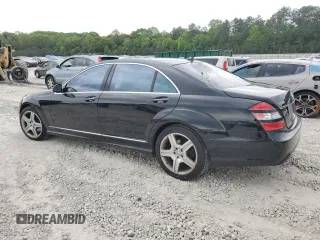 2007 Mercedes-Benz S 550 with VIN WDDNG71X47A121193, listed as a Copart auction lot 54193185 with 233,090 mi miles and Salvage Title. Bid and sale history available at DreamBid. Image 2.