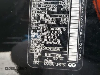 2024 Infiniti QX55 Essential with VIN 3PCAJ5KRXRF108182, listed as a Copart auction lot 44345325 with 15,090 mi miles and Salvage Title. Bid and sale history available at DreamBid. Image 13.